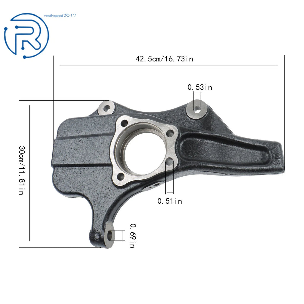 2X 2" Drop Spindles Lowering Kit for GMC Sierra 1500 (2019-2024) 2WD