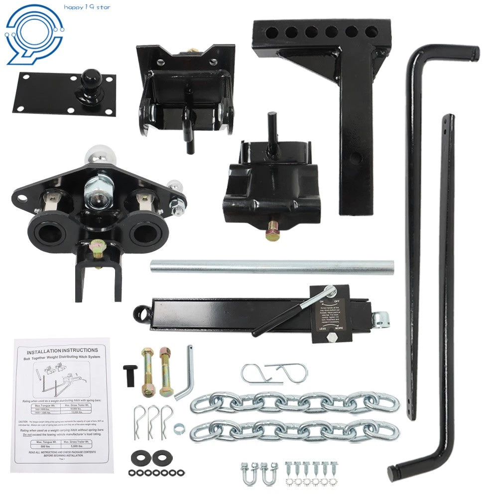 Weight Distribution Hitch for Trailer (10K Capacity)