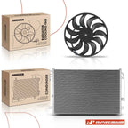 A/C Condenser & Cooling Fan Assembly for Nissan Quest Murano (2011–2017)