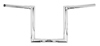 Burly Jason Bar 12in Chrome for Harley Davidson Road Glide (2015–2017)