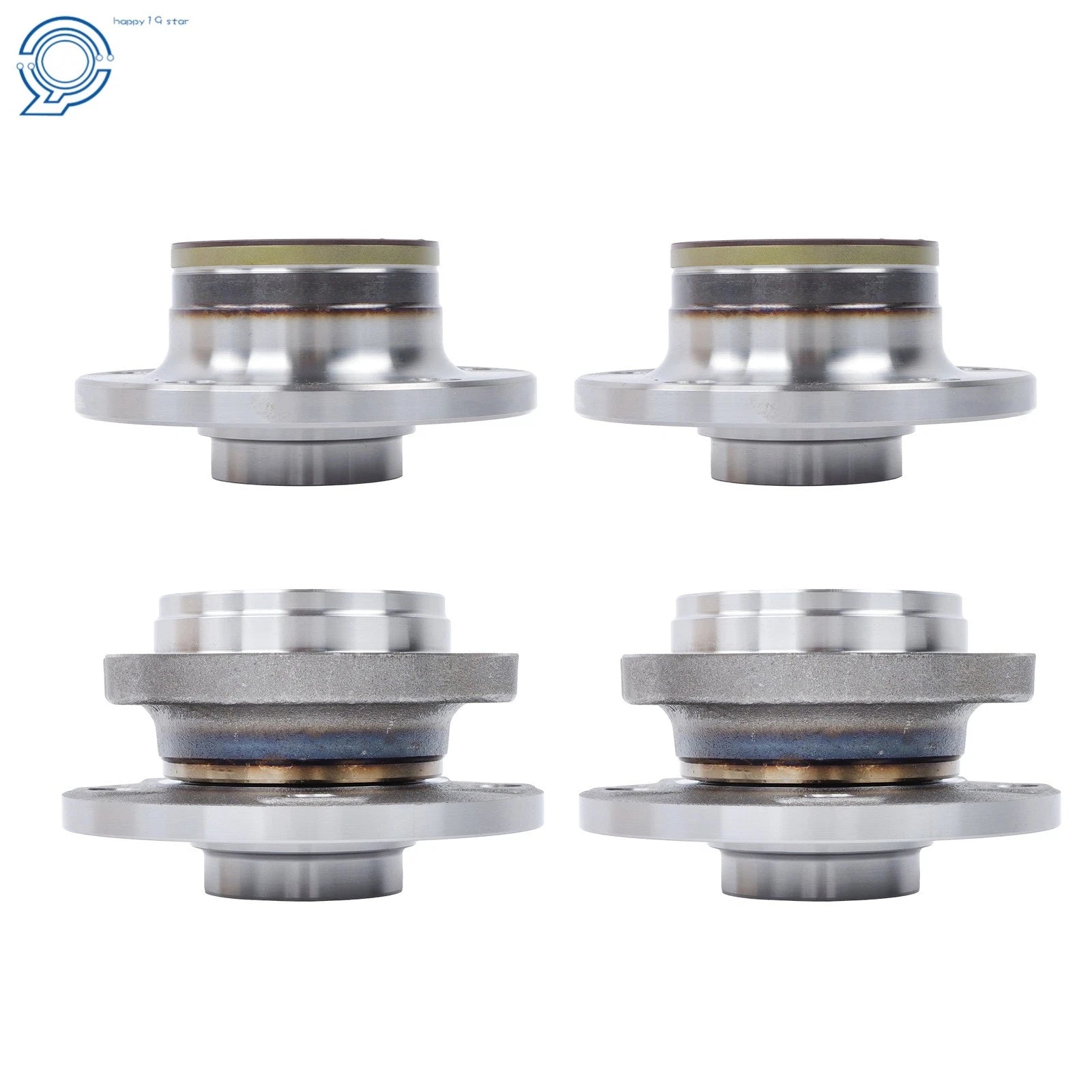 Set of 4 Wheel Bearing & Hub Assembly for VW Tiguan Jetta Passat Eos (FWD)