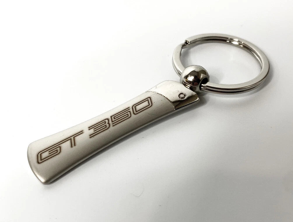 Chrome and Gunmetal Key Fob Chain for Shelby Mustang GT350 (2020–2021)