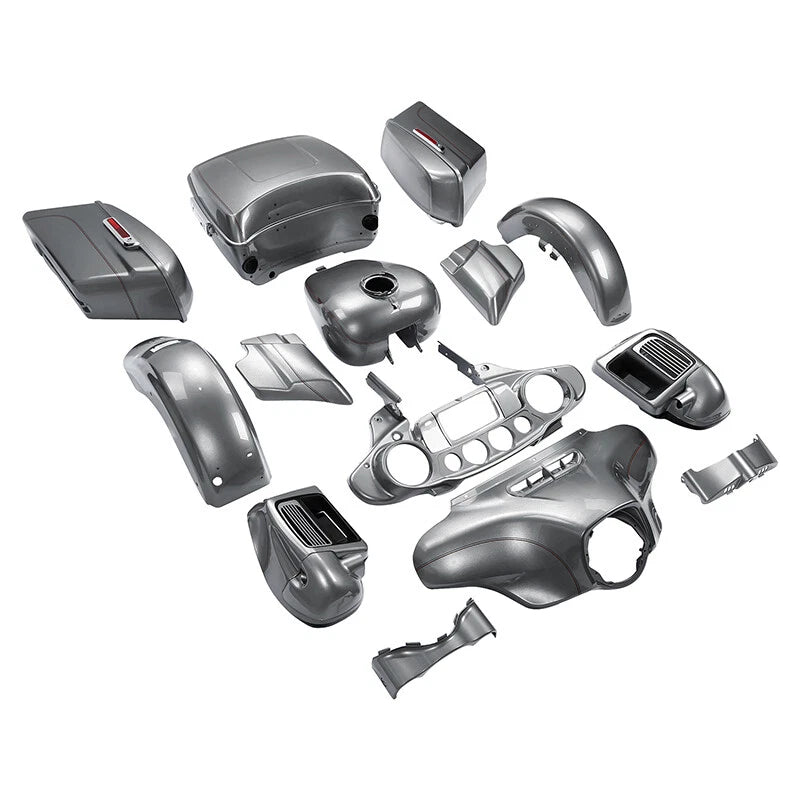 Fairings Bodywork Kit for Harley Electra Glide Ultra Limited (2014–2023) Billet Silver