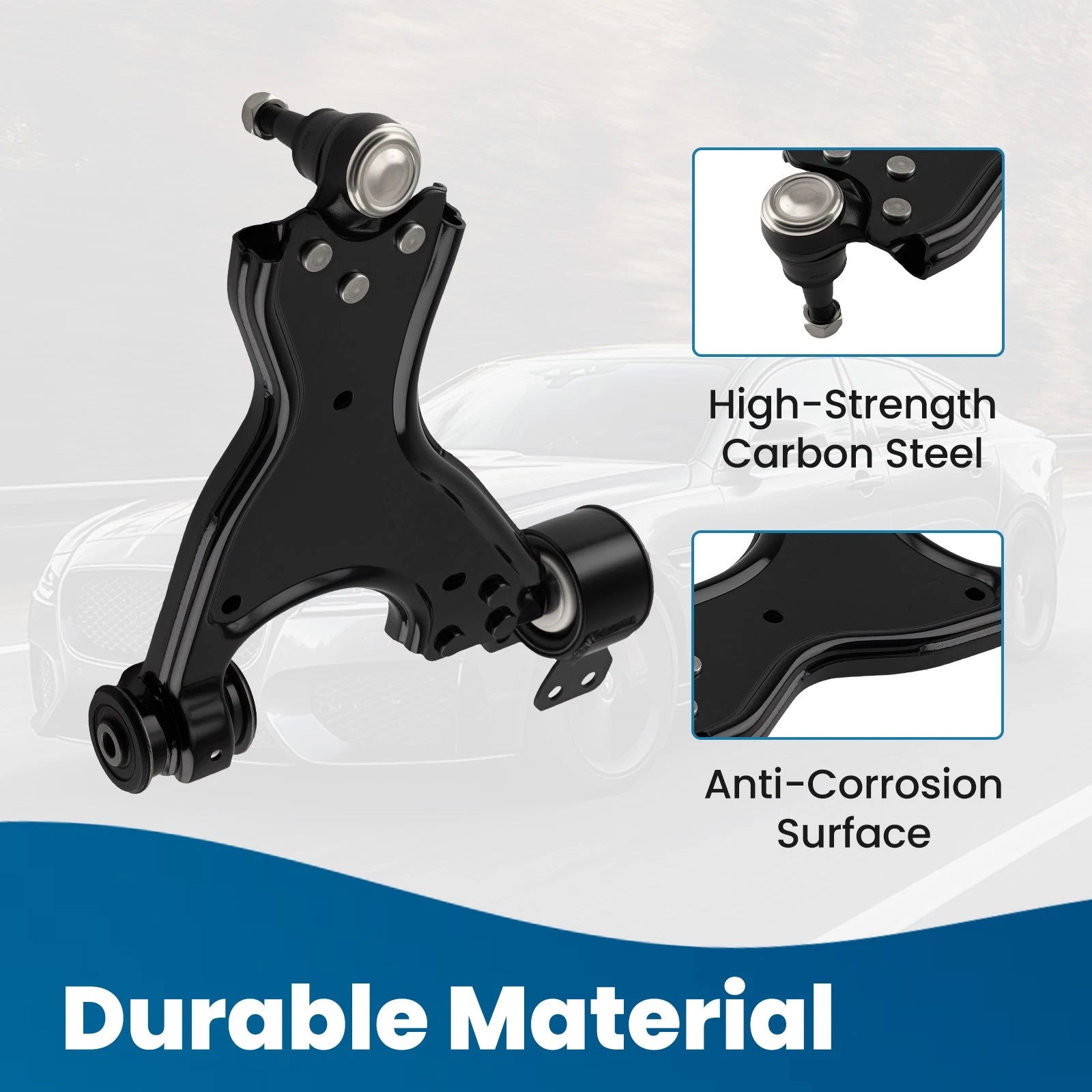 Front Right Lower Control Arm for GMC Acadia (2007–2016) & Buick Enclave (2008–2017)