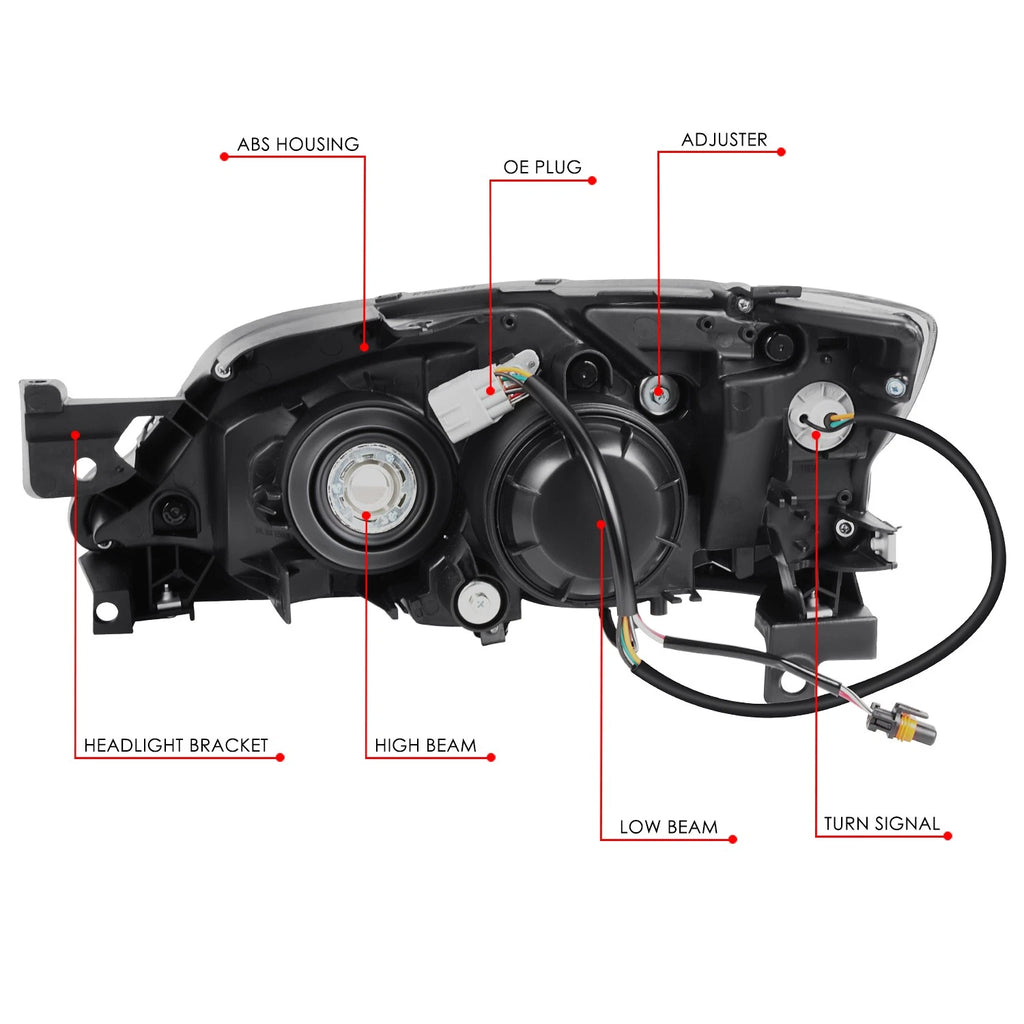 Projector Headlight Assembly for Subaru Impreza (2008–2011)