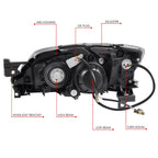 Projector Headlight Assembly for Subaru Impreza (2008–2011)