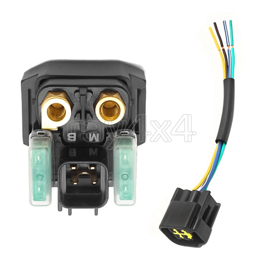 Starter Solenoid Relay Switch W/Plug for Yamaha Kodiak Grizzly 700 550 (2003–2023)