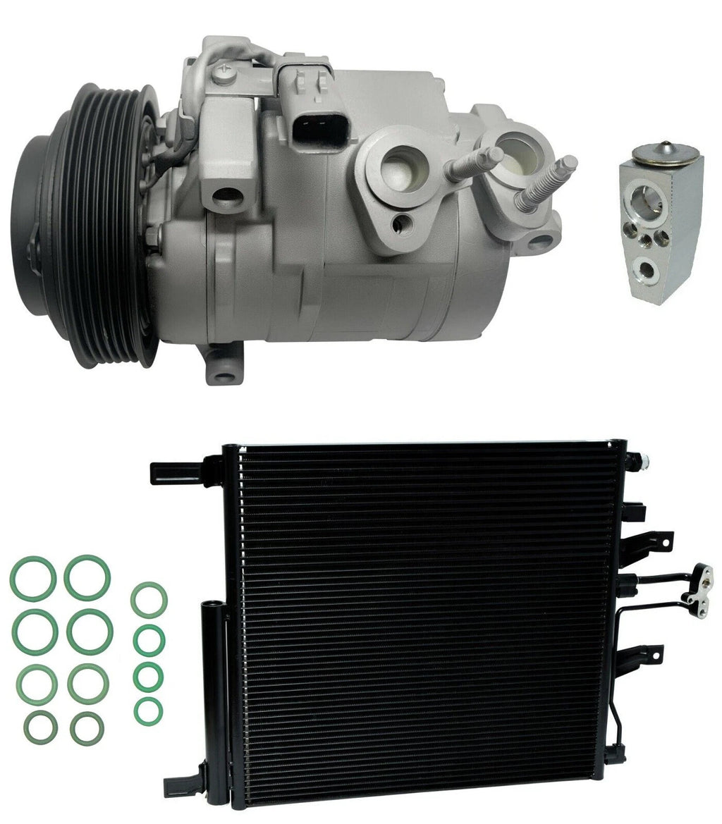 A/C Compressor Kit with Condenser for Ram 1500 3.0L (2018–2018)
