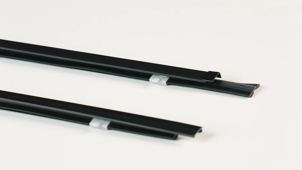 2X Door Window Moulding Trim Weatherstrip for Toyota Tacoma (1995–2004)