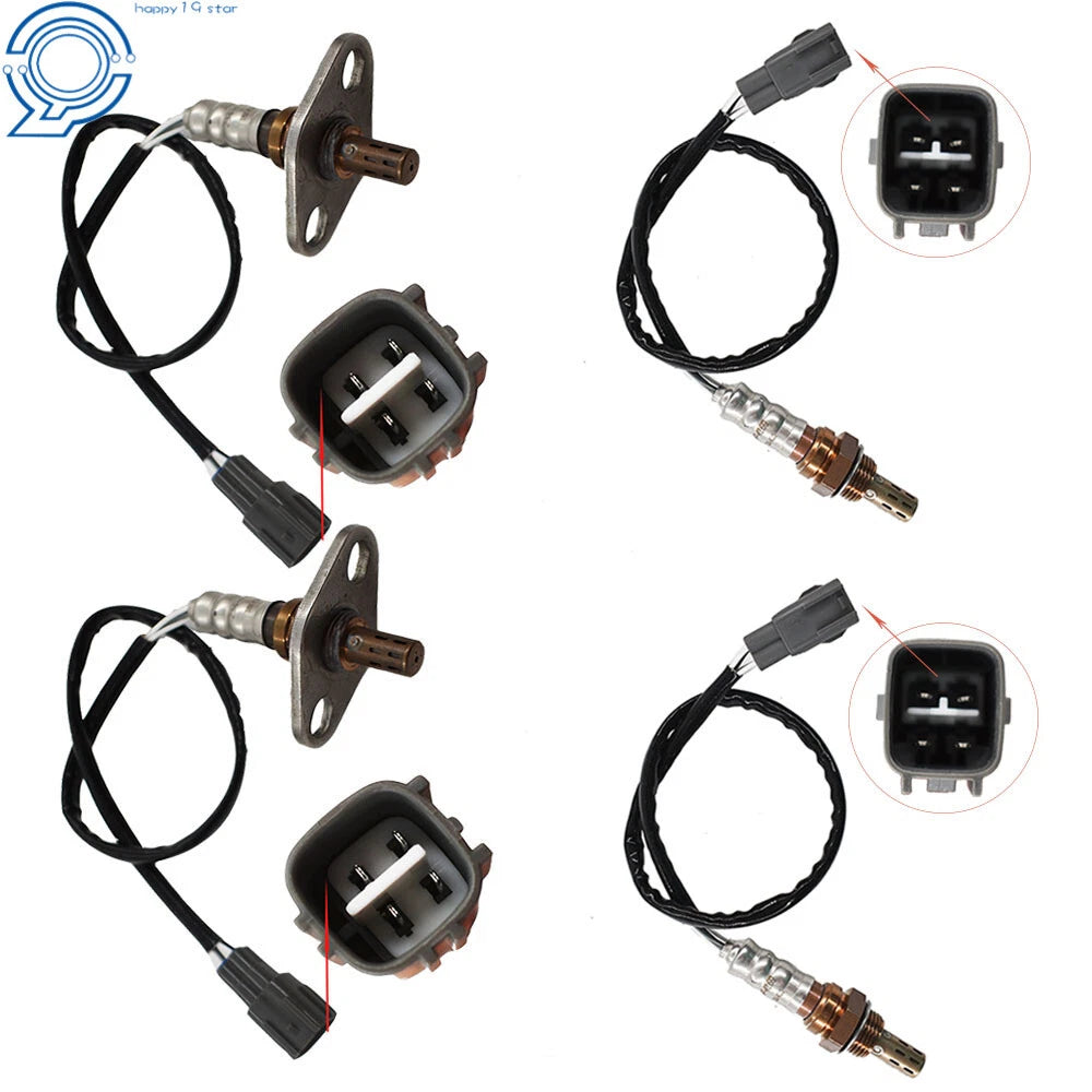 Set of 4 O2 Oxygen Sensors for Toyota Sequoia Tundra (2001–2004)