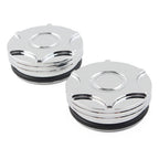 2 Pcs CNC Swingarm Pivot Bolt Covers for Harley V-Rod (2006–2017)