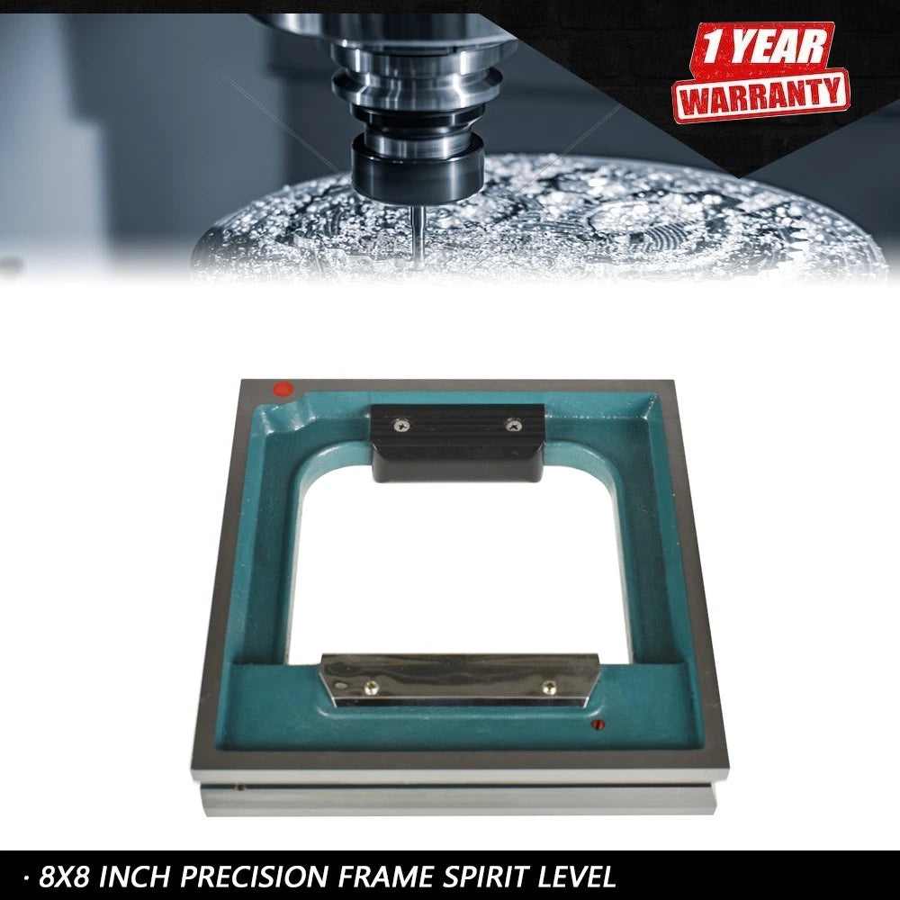 8" Precision Frame Spirit Level for Automotive Use