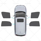 Set of 2 Magnetic Mesh Sun Blind Shades for Lexus NX (2014–2021)