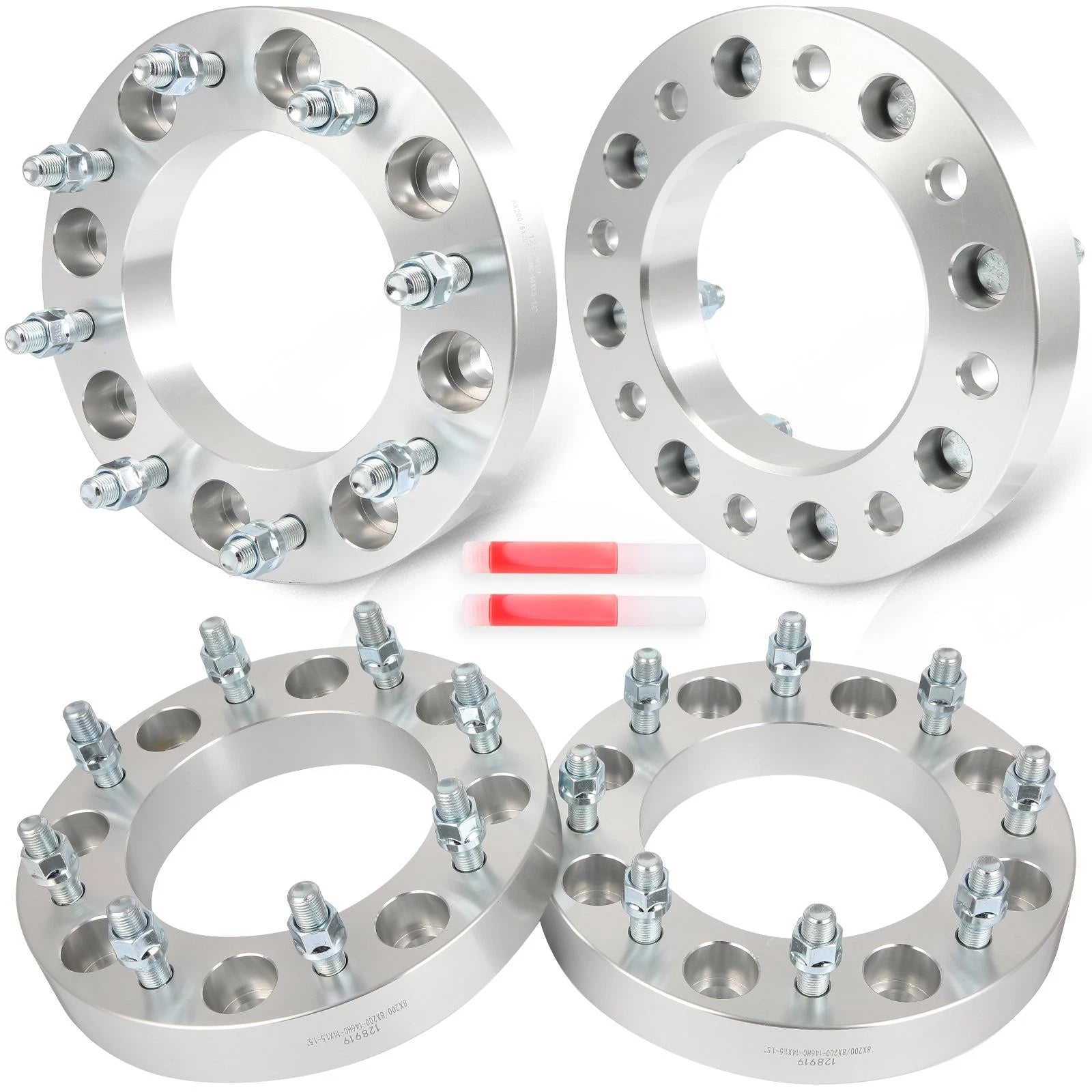 Set of 4 Wheel Spacers 1.5" for Ram 3500, Ford F-350 (2019–2025)