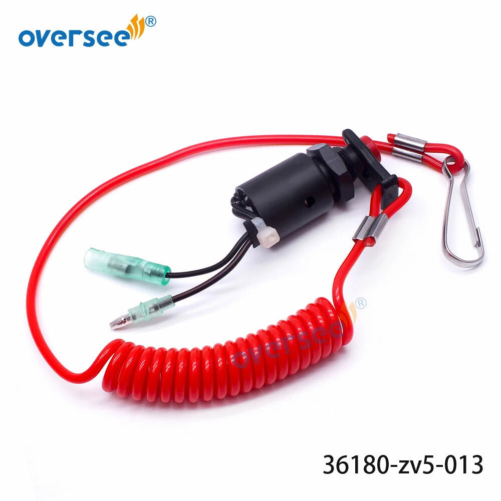 Emergency Switch Assy for Honda Outboard F40-F150 (36180-ZV5-013)