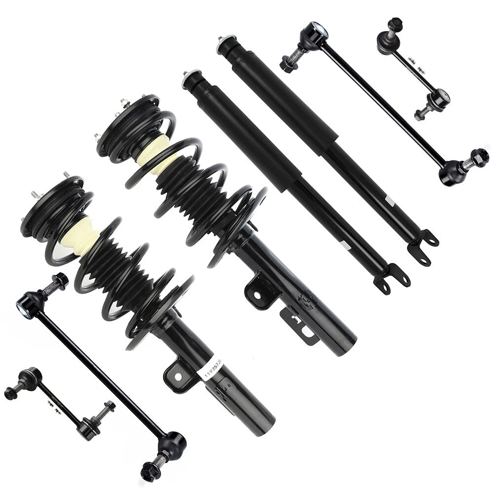 Set of 4 Struts and Shocks for Ford Flex (2010–2012)
