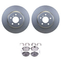 Hella Rear Rotors & Low-Met Disc Brake Pad Kit for BMW F10 550i (2011–2017)