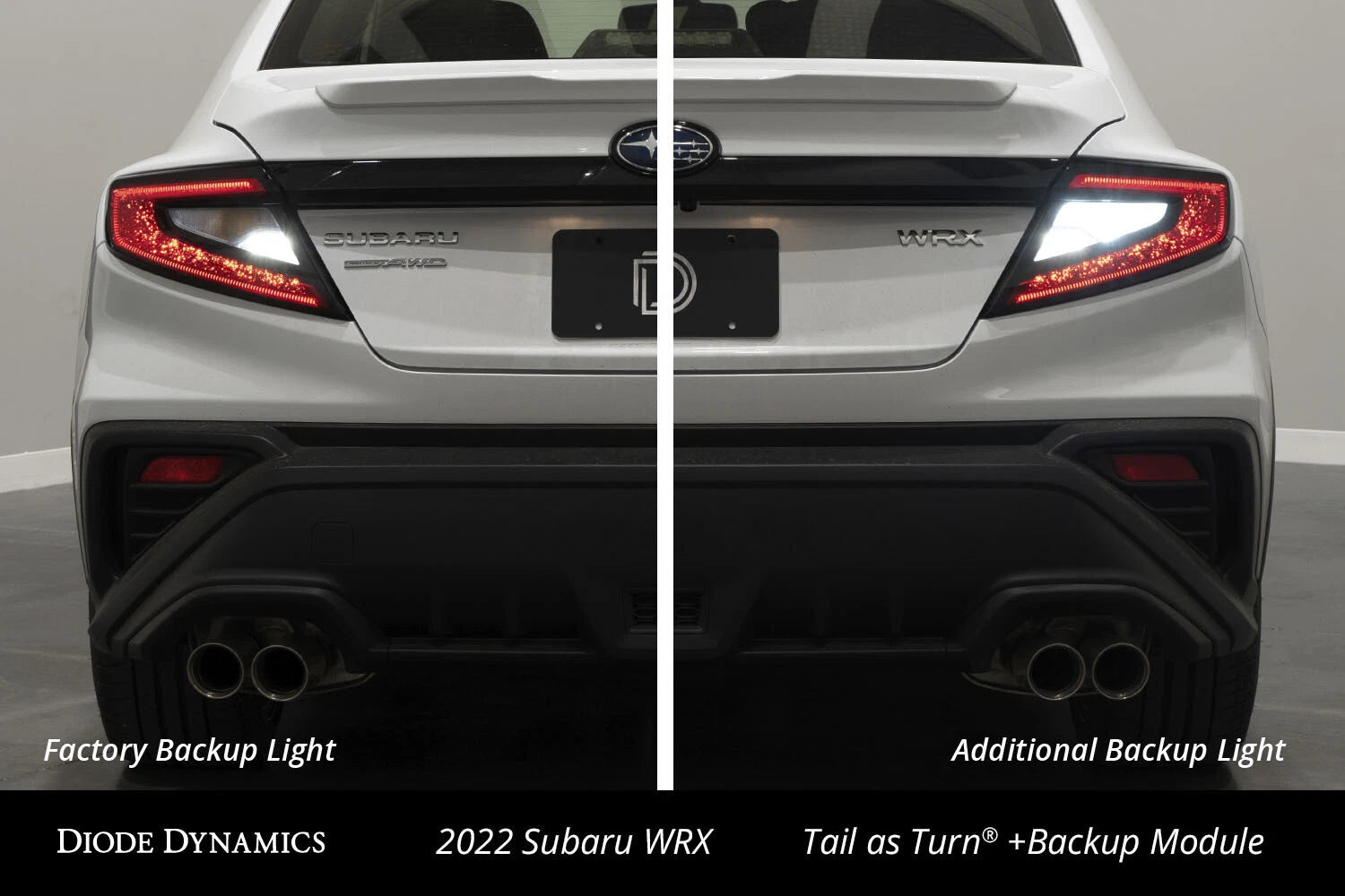 Tail as Turn Kit with Backup Module for 2022–2023 Subaru WRX