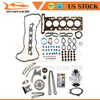 Timing Chain Kit, Head Gasket Set, Water Pump for Isuzu i-350, Hummer H3 (2006)