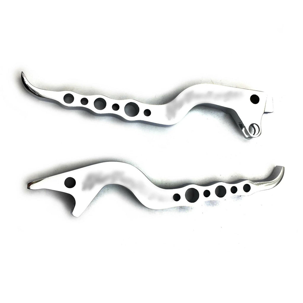 Chrome Hand Brake Clutch Levers for Suzuki Hayabusa GSXR1300 (1999–2007)