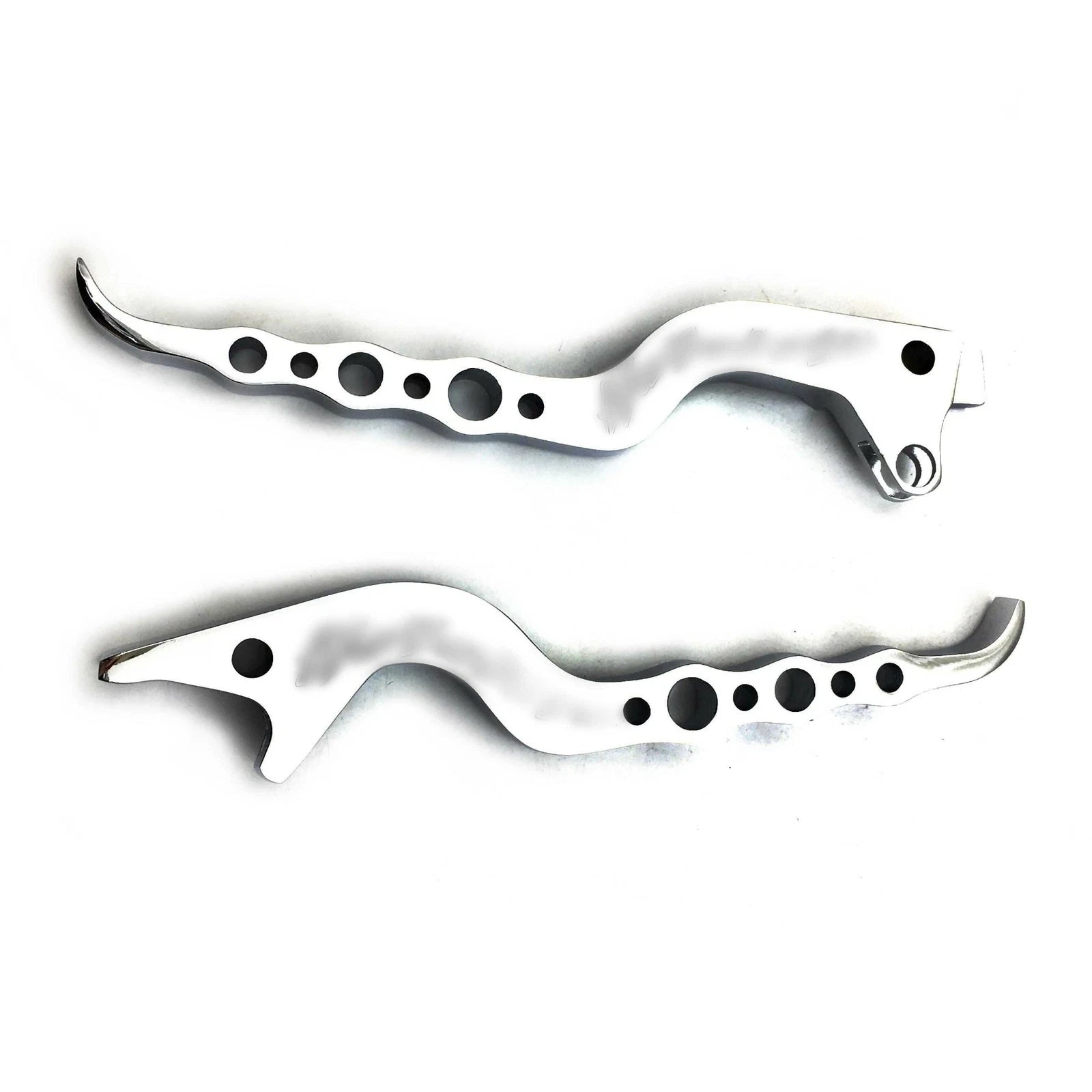 Chrome Hand Brake Clutch Levers for Suzuki Hayabusa GSXR1300 (1999–2007)