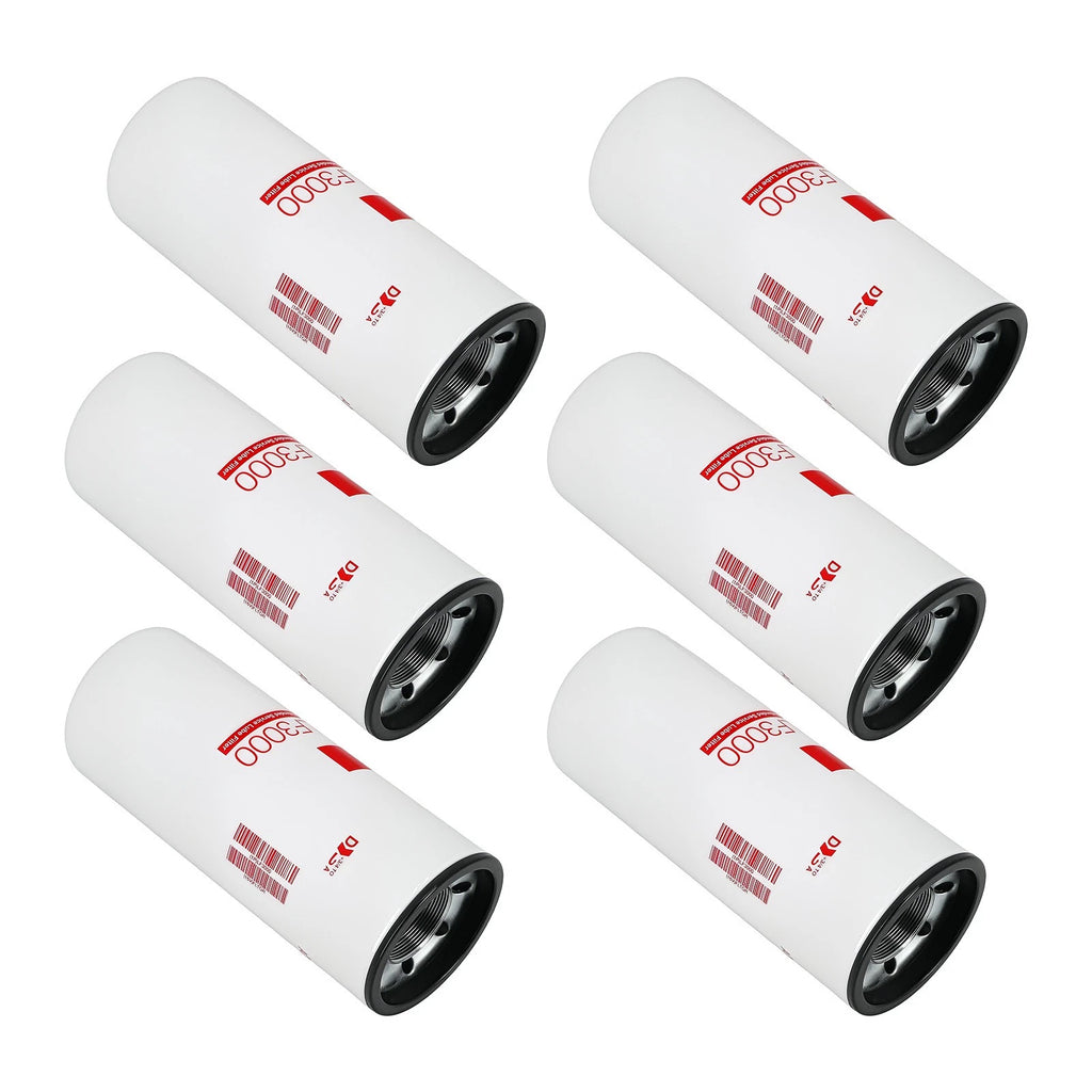 Engine Oil Filter Set for Cummins 8.3L 9.0L Diesel (LF3000 BD103 51748)