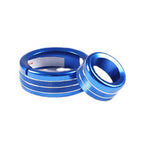 Central Control Multimedia Knob Ring for Alfa Romeo Giulia Stelvio (2020–2021) Blue