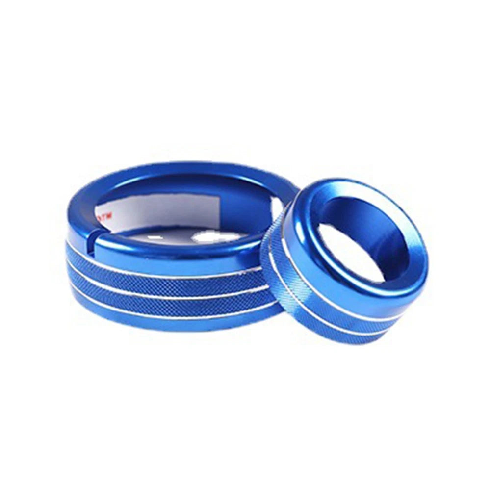 Central Control Multimedia Knob Ring for Alfa Romeo Giulia Stelvio (2020–2021) Blue