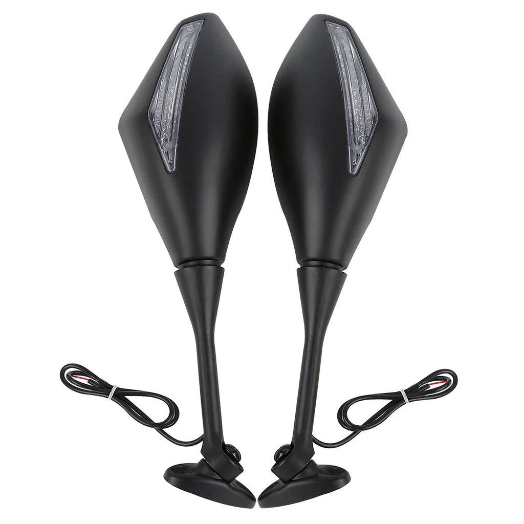LED Turn Signal Mirrors for Honda CBR600RR (2003-2024) & CBR1000RR (2004-2007)