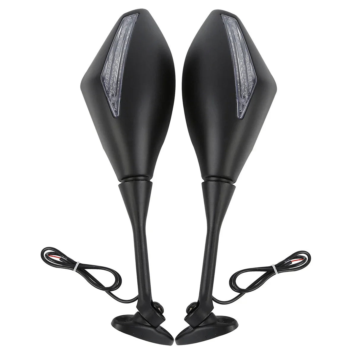 LED Turn Signal Mirrors for Honda CBR600RR (2003-2024) & CBR1000RR (2004-2007)