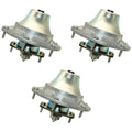 3 Pack Mower Deck Spindle for John Deere 1504, 1550, 1570, 1575, 1585
