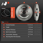 Rear Disc Brake Rotors for Ford Freestar Mercury Monterey (2004–2007)