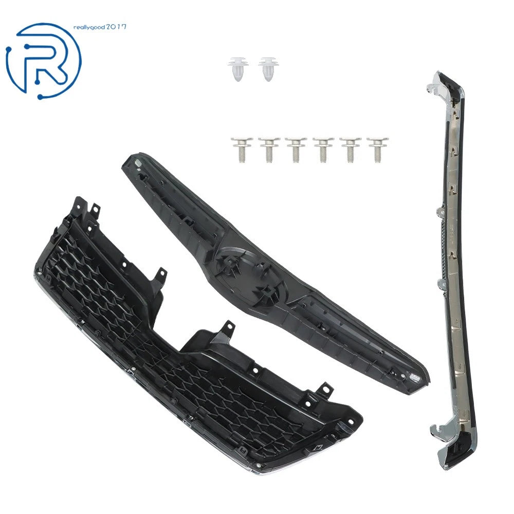 Factory Style Grille for Subaru Forester (2014-2018) Honeycomb Chrome