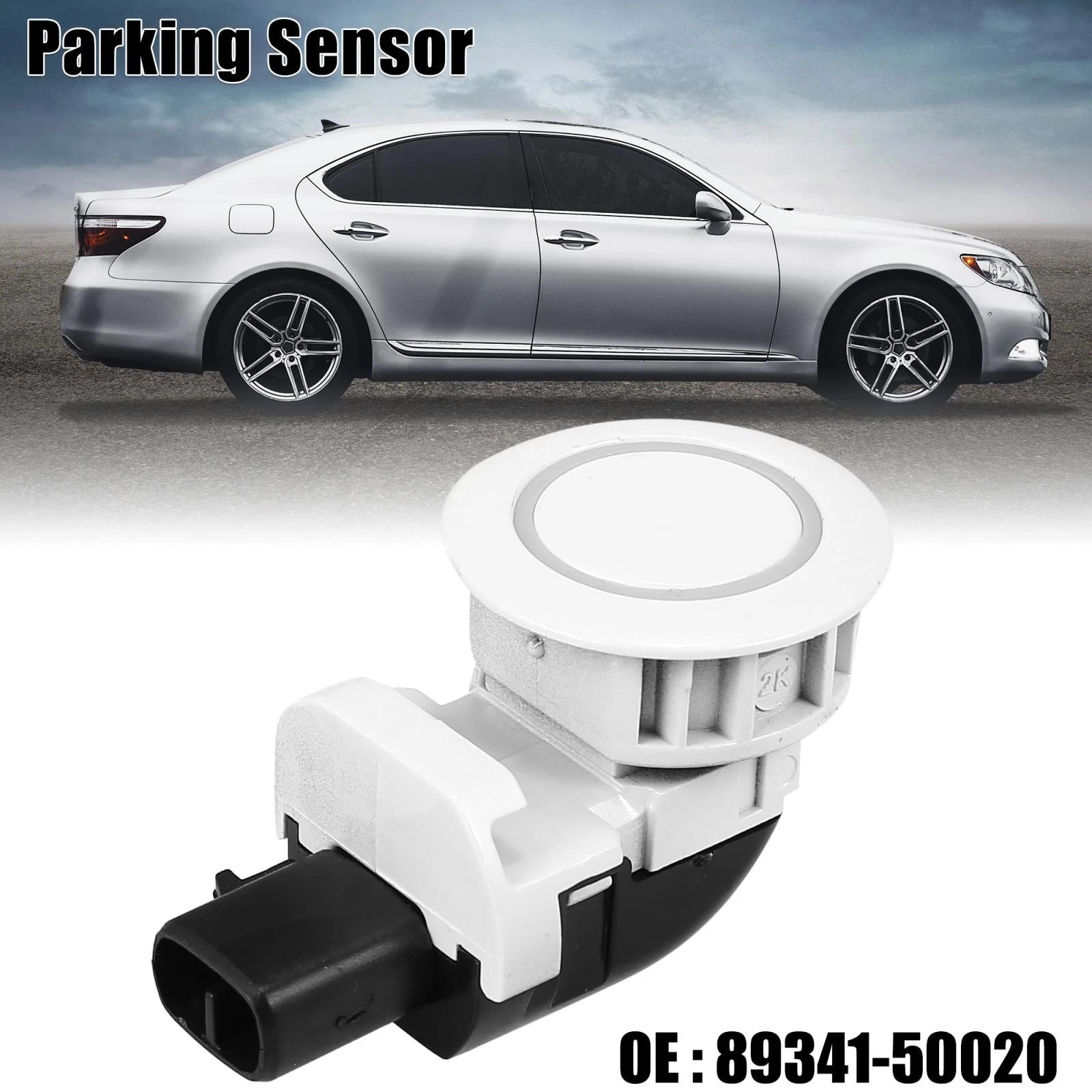 PDC Reverse Parking Assist Sensor for Lexus LS430 (2001–2006) 89341-50020 White