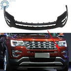 Front Bumper Cover for Ford Explorer (2016–2017) - Primed, Tow Hook