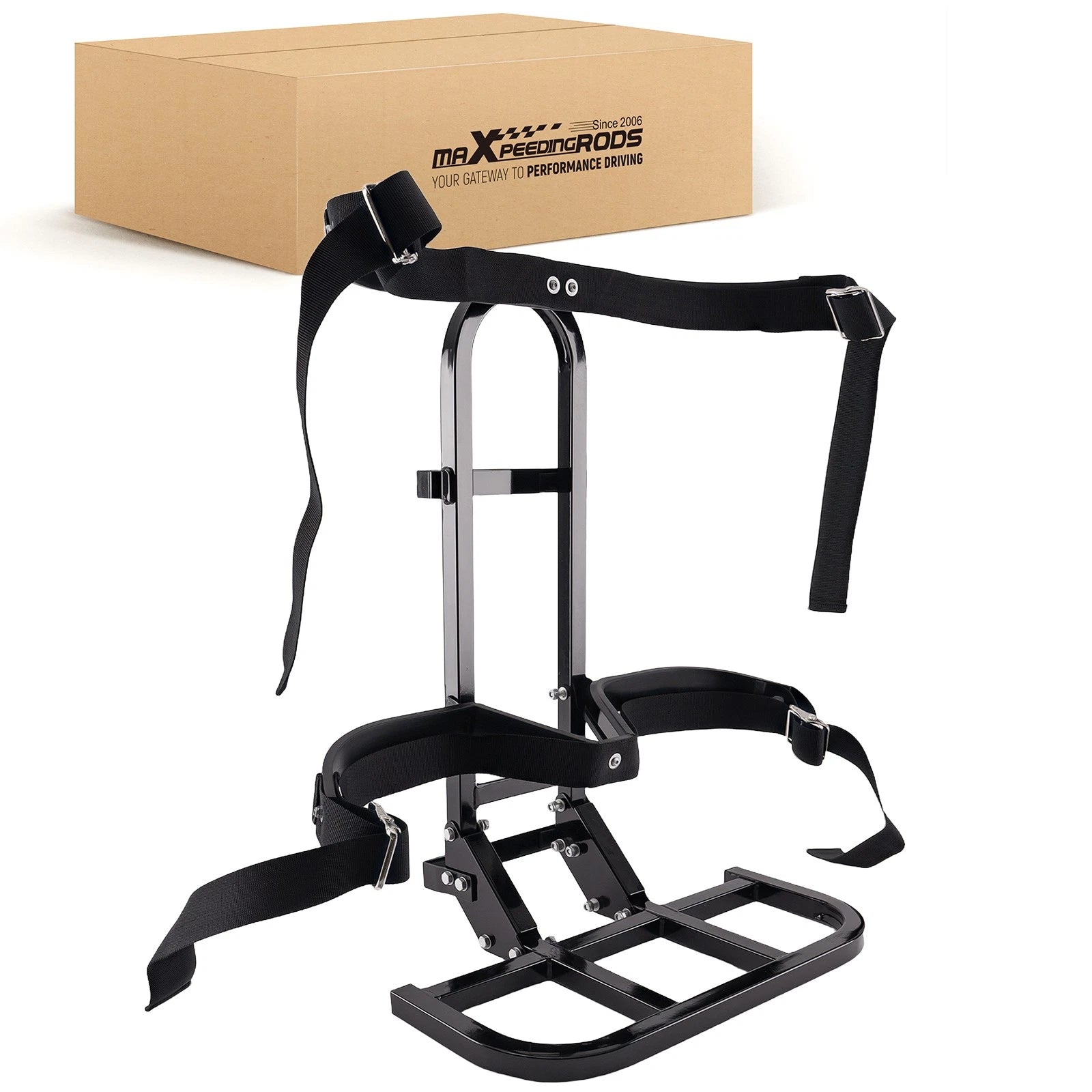 Rear Seat Bag Holder for Club Car, Yamaha Golf Carts (Universal Fit)