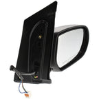 Power Mirror for Mazda MPV (2002–2006) Right Textured Black Manual Folding