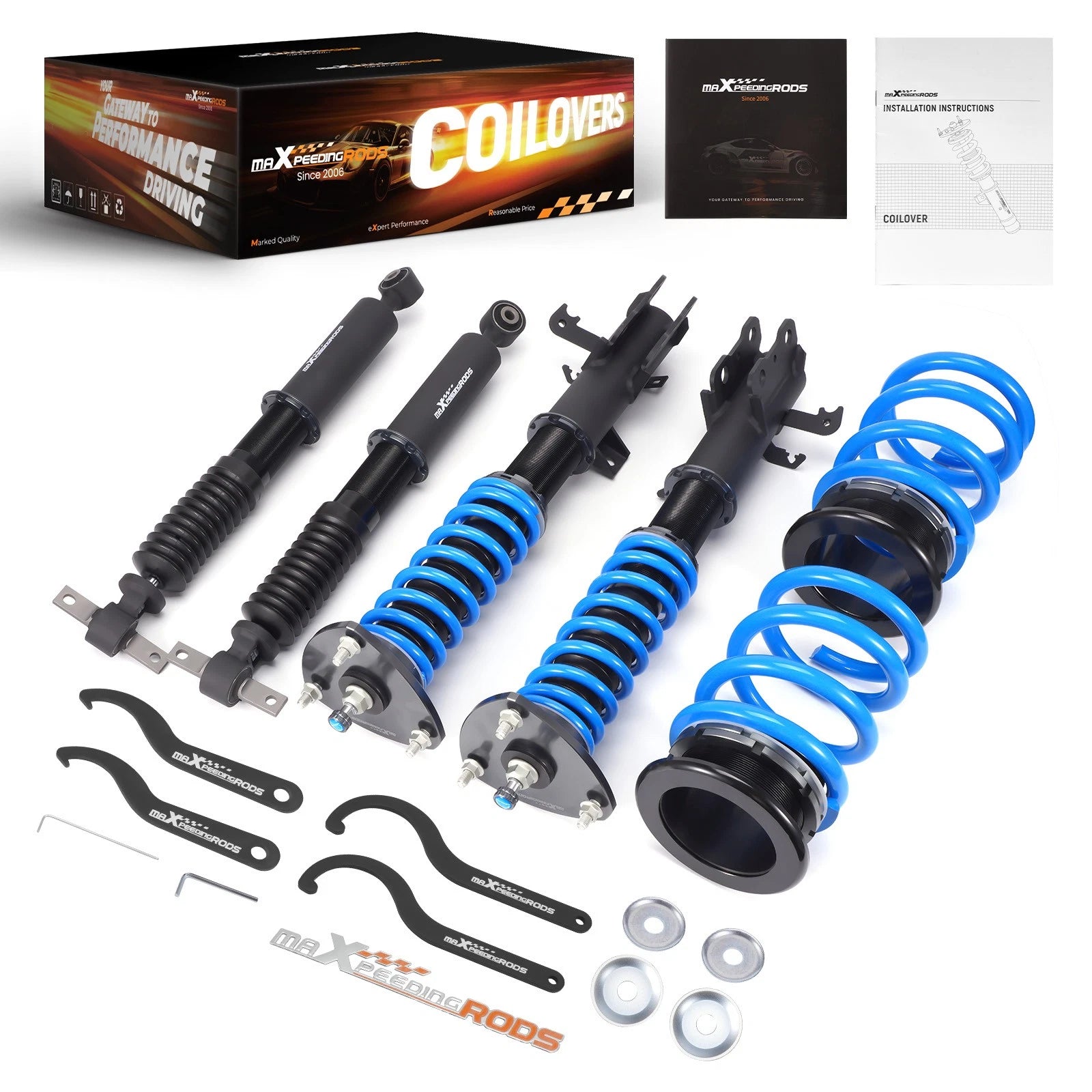 24 Step Adjustable Coilovers for Honda Odyssey (2011-2017)