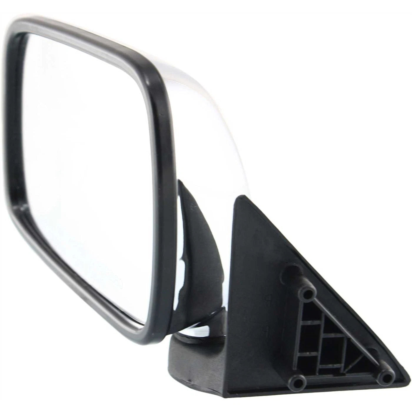 Set of 2 Manual Mirrors for Mazda B2200 (1987–1993) Chrome Folding
