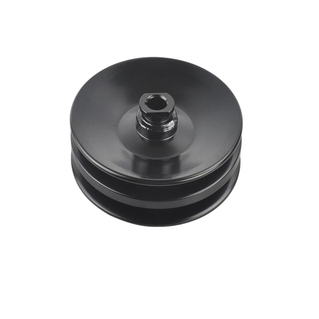Double-Groove Steel Pulley for GM Saginaw Power Steering Pump (V Belt)