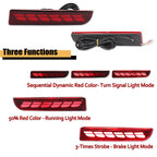 LED Rear Bumper Reflector for Mitsubishi Lancer Evo Outlander