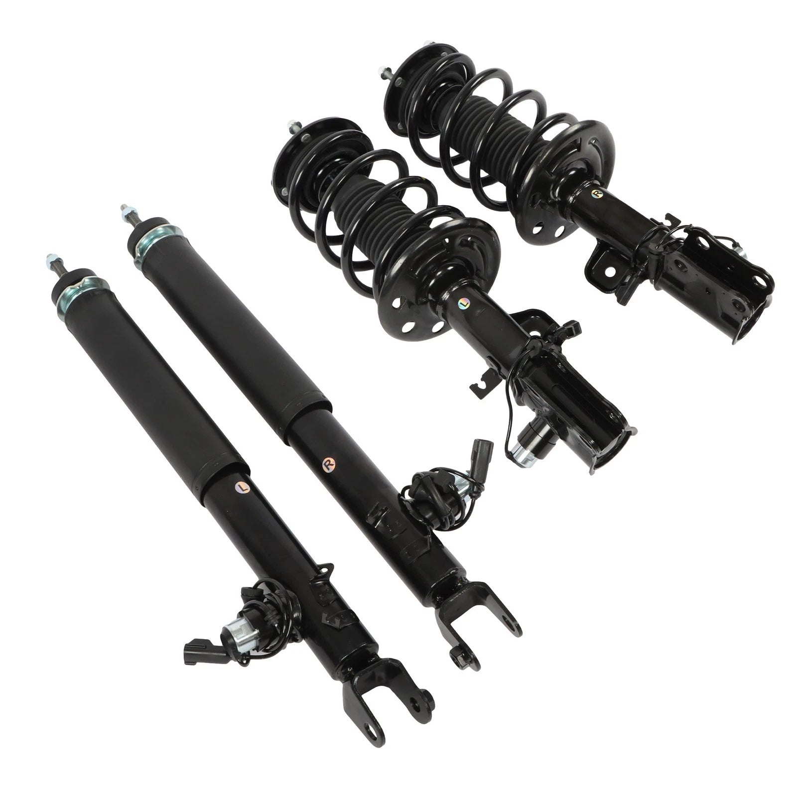 Set of 4 Shock Struts for Lincoln MKS (2013â2016) w/Electronic