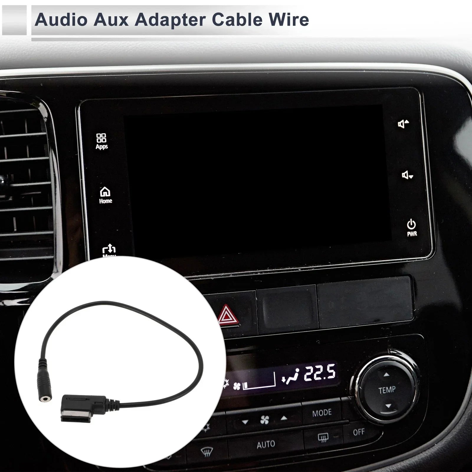 Audio Aux Adapter Cable for Mercedes-Benz 2008-2016
