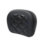 Black Stitching Sissy Bar Backrest Pad for Harley Street Glide (2014-2023)
