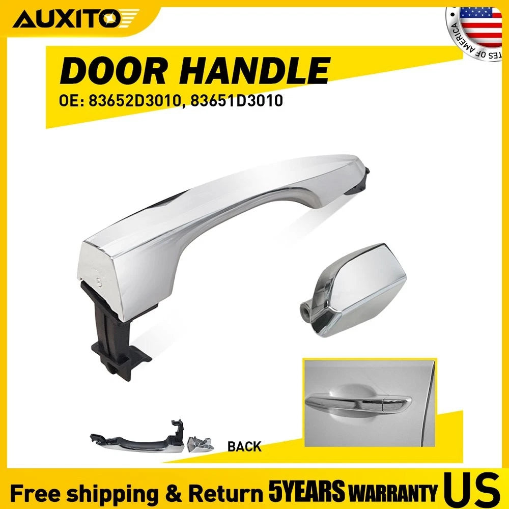 Exterior Door Handle for Hyundai Tucson (2016–2021) - Driver Side, Rear