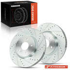 Front Side Drilled Brake Rotors for Honda CR-V (2017–2023)