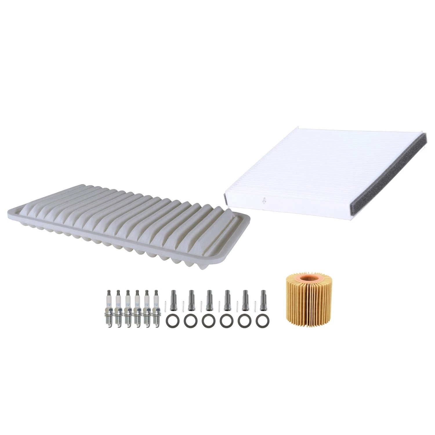 Tune Up Kit with 6 NGK Spark Plugs & Boots for RX350 Sienna (2006–2021)