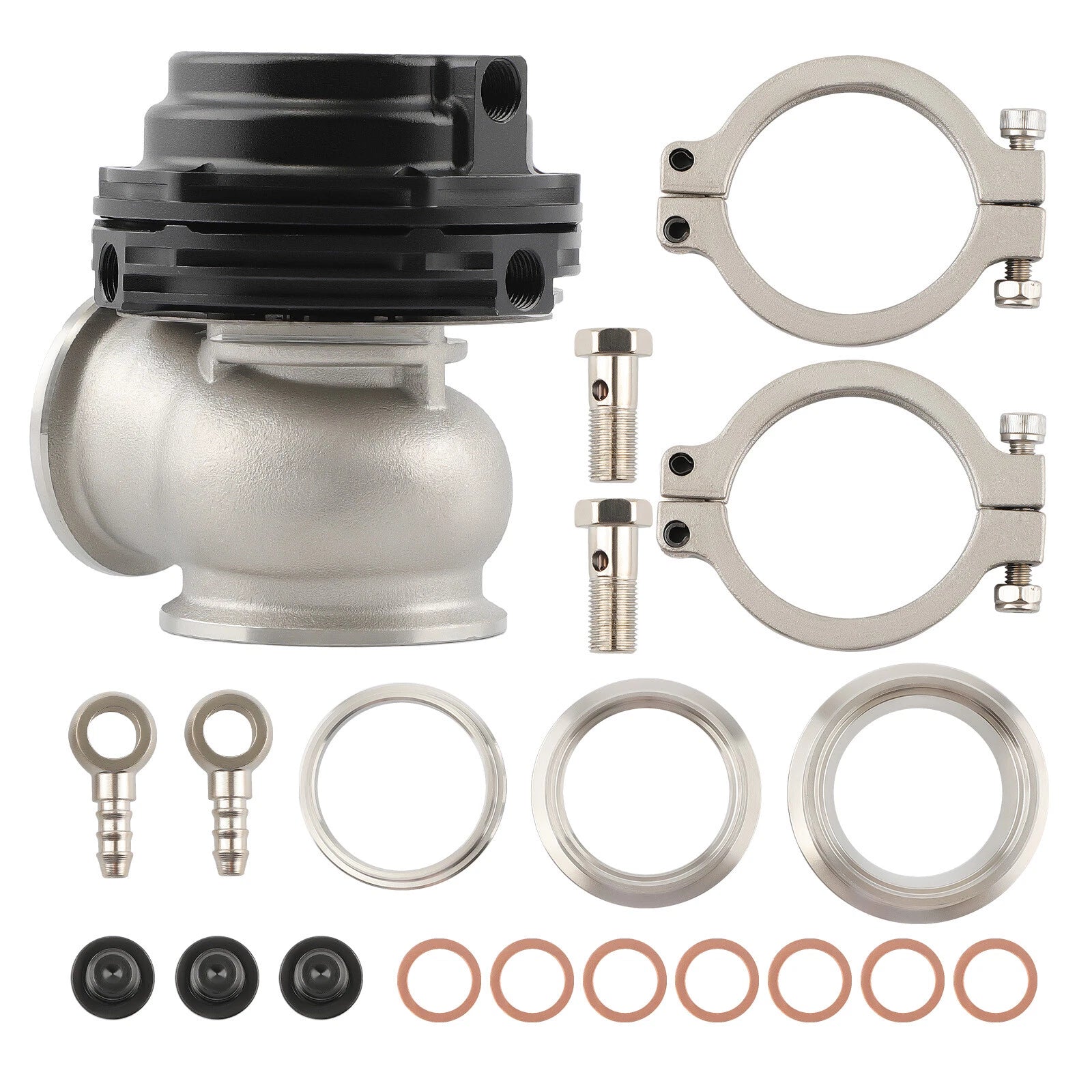 Set of 2 External Turbo Wastegates for Universal (F38)