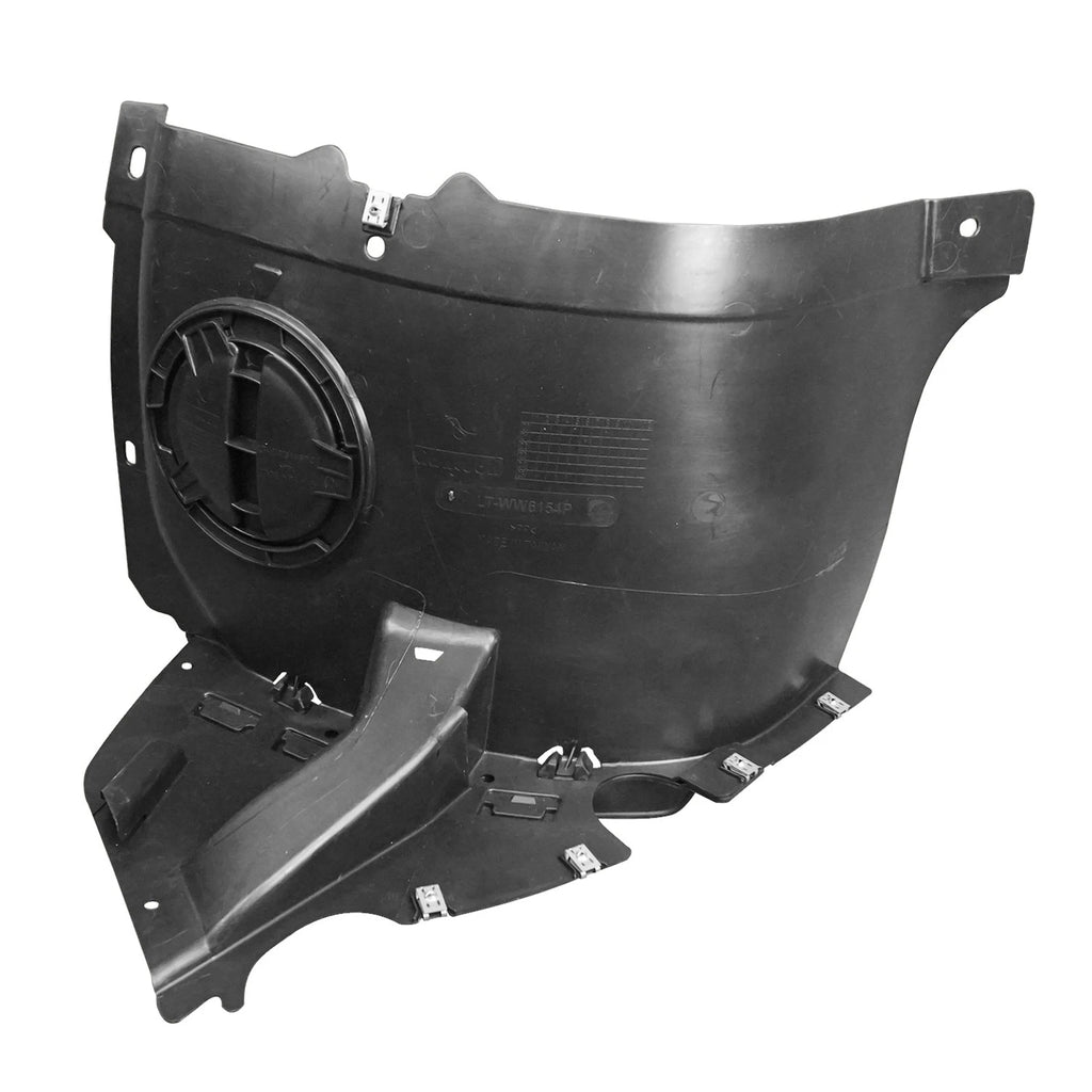 Replacement Polypropylene Front Passenger Side Forward Fender Liner