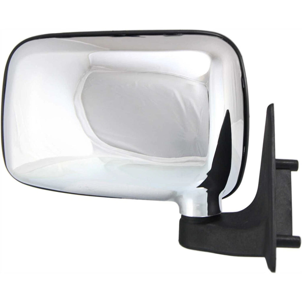 Chrome Manual Door Mirror for Mazda Pickup Truck (1986–1993)
